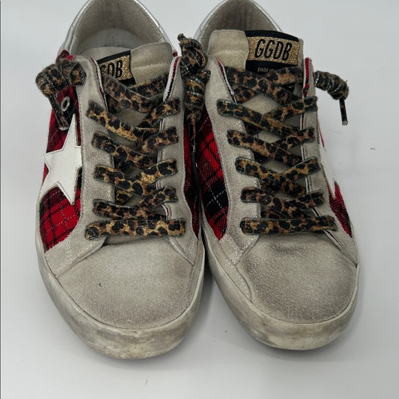Golden Goose Suede Printed Sneakers Women's Size 8 IT 38 - Picture 12 of 12